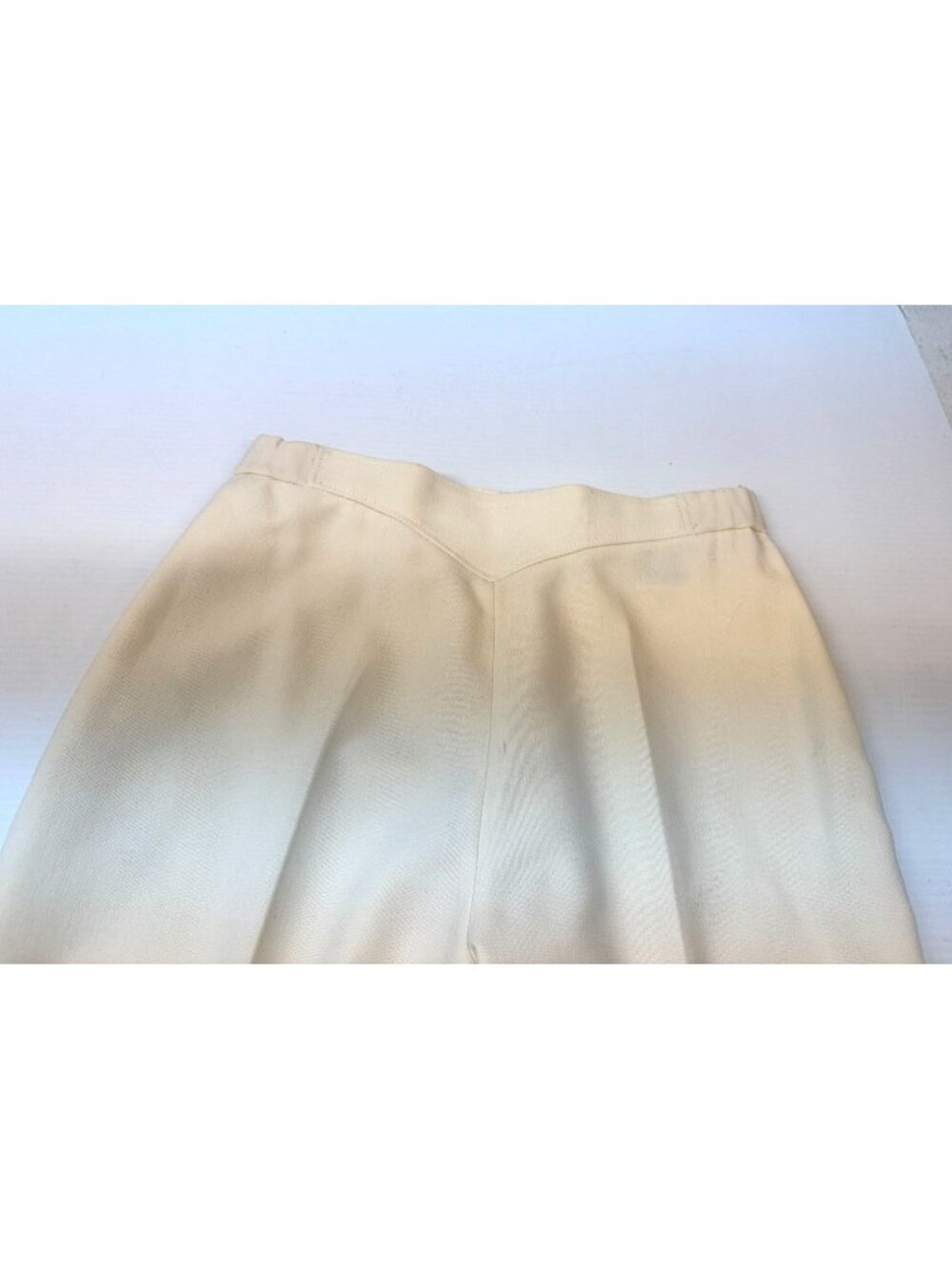 Vintage Catalina womans Trousers  Sz 10 Fully Lined cream color